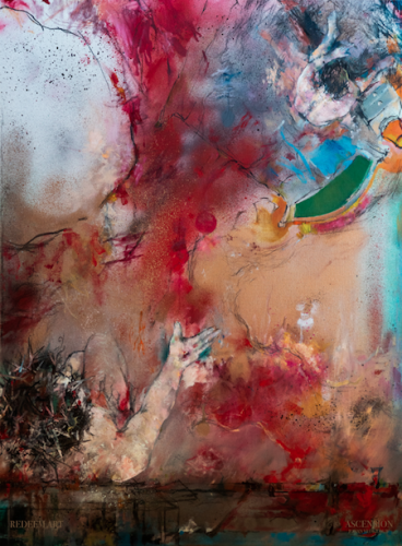 ASCENSION – Rotated – Original Oil Painting 